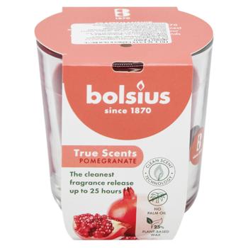Свеча ароматическая Bolsius Гранат 80х73мм - купить, цены на - фото 2