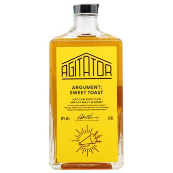 Віскі Agitator Argument Sweet Toast 46% 0,7л - купити, ціни на AlcoHub - фото 1