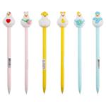 Ручка гелевая ZiBi Duck Пиши-стирай 0,5мм синий в ассортименте