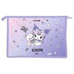 Kite Kuromi Folder with Zipper A4+