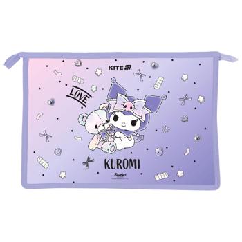 Папка Kite Kuromi на блискавці A4+