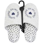 InExtenso Gris Women's Slippers