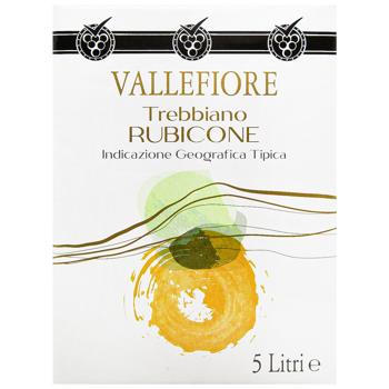 Vallefiore Trebbiano Rubicone White Dry Wine 11% 5l - buy, prices for - photo 2