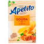 Сыр Apetito Гауда нарезка 48% 90г