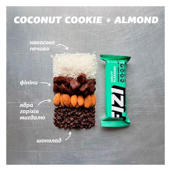 Fizi Coconut Cookie + Almond in Chocolate Glaze Bar 45g - buy, prices for Supermarket "Kharkiv" - photo 6