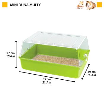 Ferplast Mini Duna Multy Rodent Cage 55x39x27cm - buy, prices for MasterZoo - photo 3