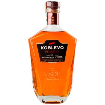 Бренді Koblevo Reserve VSOP 5 років 40% 0,5л - купити, ціни на КОСМОС - фото 1