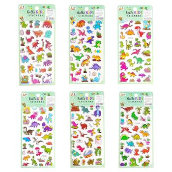 Malevaro Hello Kids Dinosaurs Sticker Set in assortment - buy, prices for COSMOS - photo 1
