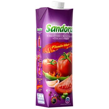 Сік Sandora Пікантний томатний з сіллю 0,95л - купити, ціни на КОСМОС - фото 6