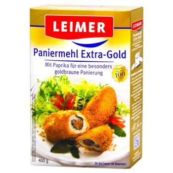 Сухарі панірувальні Leimer Екстра-голд з паприкою 400г