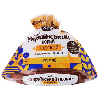 Kulynychi Ukrainian New Slicing Half Bread 475g - buy, prices for Epicentr FOOD - photo 1