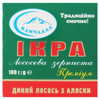 Икра лососевая Камчадал Премиум зернистая 100г - купить, цены на ULTRAMARKET - фото 3