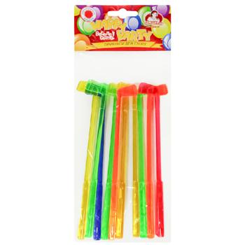 Мішалка Помічниця Happy Party Гольф 16x2см 10шт - купити, ціни на Ідеал - фото 1
