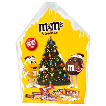 M&M's & Friends House Christmas Sweets Set 925g
