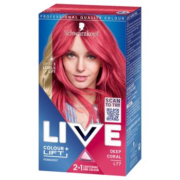 L77 Pink Passion Live Hair Dye + Lift Lightening Hair Dye - buy, prices for Ideal - photo 3