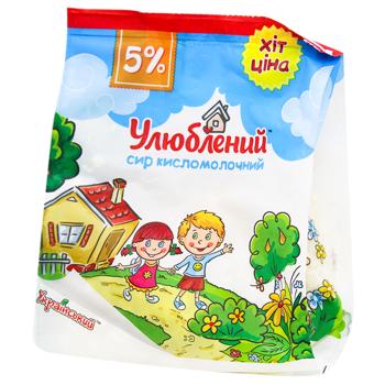 Сир кисломолочний Улюблений 5% 350г - купити, ціни на - фото 2