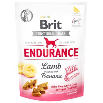 Лакомство Brit Care Endurance с ягненком и бананом для активных собак 150г - купить, цены на MasterZoo - фото 1