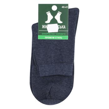 Zhytomyrska Para Men's Jeans Socks 40-41s - buy, prices for Ideal - photo 1