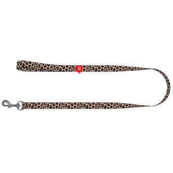 Waudog Nylon Leash L-XXL 122cm/25mm with Leopard Pattern - buy, prices for MasterZoo - photo 3