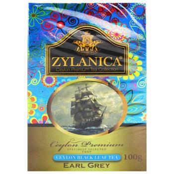 Zylanica Black Tea with Bergamot 100g - buy, prices for Auchan - photo 2
