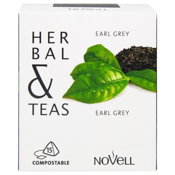 Чай Novell Herbal and Teas Earl Grey 15шт. И047 - купити, ціни на КОСМОС - фото 3