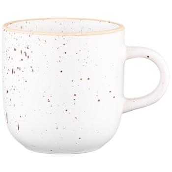 Ardesto Midori White Ceramic Cup 340ml