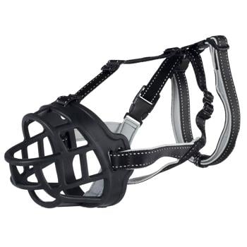 Trixie Muzzle Flex Silicone Muzzle L-XL 30cm Black - buy, prices for MasterZoo - photo 1