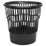 Black Trash Can