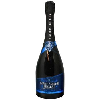 French Boulevard Semi-dry Sparkling Wine 10-13.5% 0.75l - buy, prices for COSMOS - photo 1