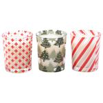 Actuel Set of Candles 5.5x6.5cm 3pcs