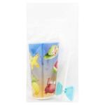 Стакан Зед Бантик з трубочкою в асортименті