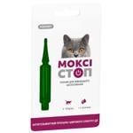 ProVET Moksistop Drops on the Withers for Cats from 4 to 8kg for Treatment and Prevention of Helminthiases 1 pipette