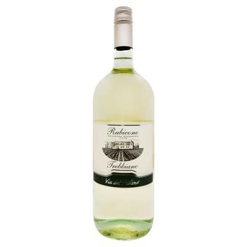 Trebbiano IGT Rubicone Dry White Wine 11% 1.5l - buy, prices for - photo 1