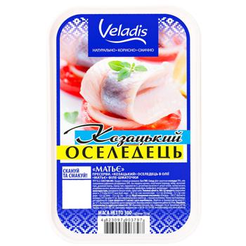 Cossack Herring fillet-pieces Matjes Veladis 300g - buy, prices for Tavria V - photo 1