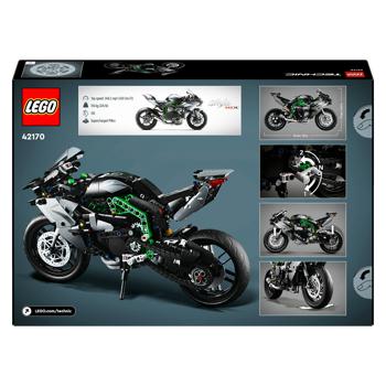 Конструктор Lego Technic Мотоцикл Kawasaki Ninja H2R 42170 - купити, ціни на METRO - фото 5