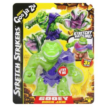 GooJitZu Stretch Strikers Gooey Rock Jaw Stretching Toy