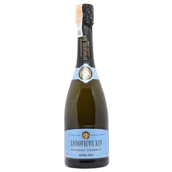 Ludovicus XIV White Semidry Sparkling Wine 11% 0.75l - buy, prices for WINETIME - photo 1