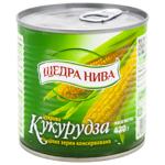 Кукурудза Щедра Нива цукрова 420г