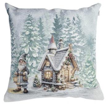 Provans Fairytale Gnomes-2 House Tapestry Pillow 45*45cm