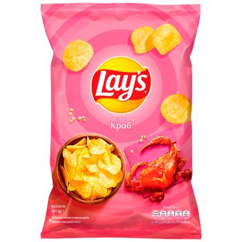 Lay's Potato Chips with Crab Flavor 60g