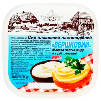 Сыр плавленый Selo Сливочный 55% 300г - купить, цены на - фото 2