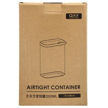 Банка для сыпучих продуктов с клапаном 2000мл - купить, цены на Таврия В - фото 1