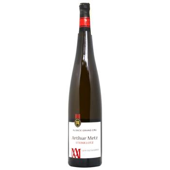 Arthur Metz Wine Gewurztraminer Grand Cru white dry 12.5% 0.75l - buy, prices for ULTRAMARKET - photo 1