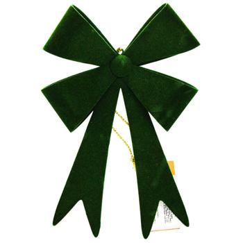 Подвеска Бант красный/зеленый 23,2х2,5х15см - купить, цены на - фото 3