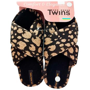Капці жіночі Twins HS-VL 11547 Animal р.36/37 - купити, ціни на Восторг - фото 1