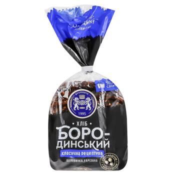 Хлеб Кулиничи Бородинский половина нарезанный 400г