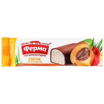 Ferma Apricot Glazed Curd 16% 36g - buy, prices for Auchan - photo 1