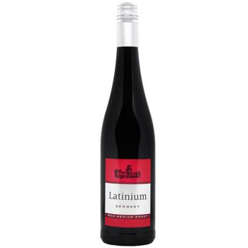 Latinium Red Medium Sweet Red Semi-sweet Wine 10.5% 0.75l