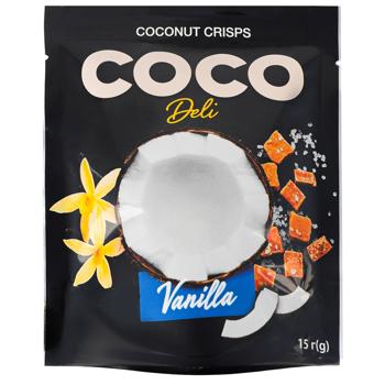 Coco Deli Coconut Chips with Vanilla 15g - buy, prices for Epicentr FOOD - photo 1
