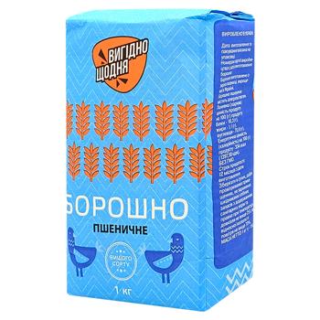 Vyhidno Shchodnia Wheat Flour High Grade 1kg - buy, prices for Chudo Market - photo 1